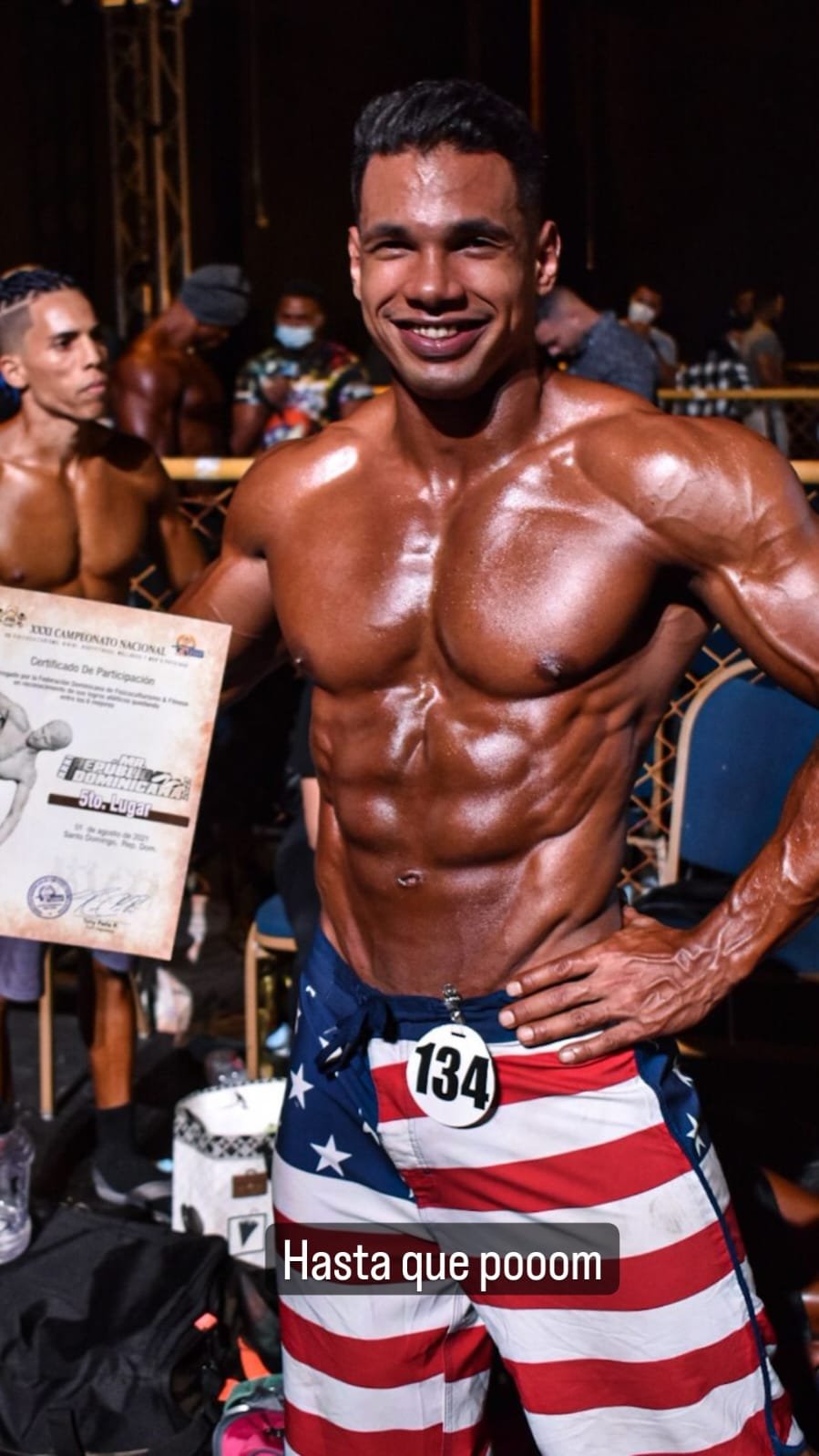 Jorge Florentino en competencia